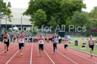 Boys under-15s 100 metres, North Eastern Track and Fields Champs., Middlesbrough. Photo: David T. Hewitson/Sports for All Pics